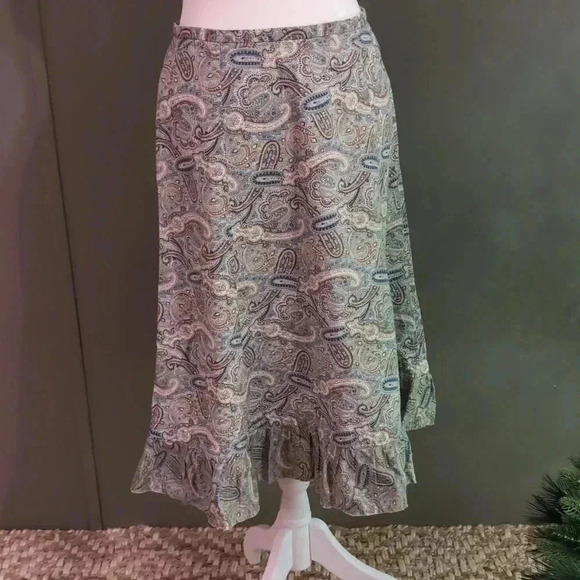 GAP Vintage Cotton A Line Skirt - Picture 1 of 7